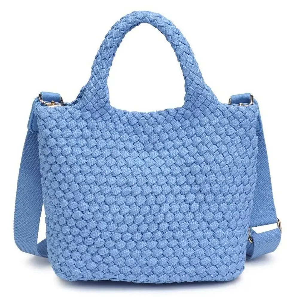 Sky's The Limit Small Sustainable Crossbody Bag | Azure